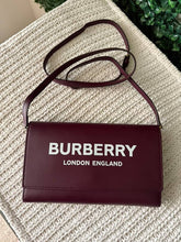 Load image into Gallery viewer, BRAND NEW Burberry Hazelmere Wallet on Strap Crossbody

