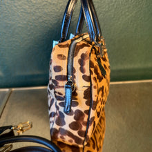 Load image into Gallery viewer, FENDI Pony Hair Leopard Top Handle Satchel
