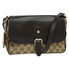 Load image into Gallery viewer, Gucci Canvas GG Monogram Flap Crossbody Bag
