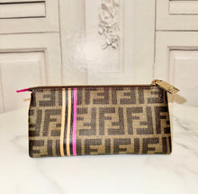 Load image into Gallery viewer, PRELOVED FENDI Zucca Cosmetic Bag
