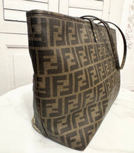 Load image into Gallery viewer, PRELOVED FENDI Zucca Floral Spalmati Tote
