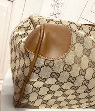 Load image into Gallery viewer, PRELOVED GUCCI Canvas Travel Bag
