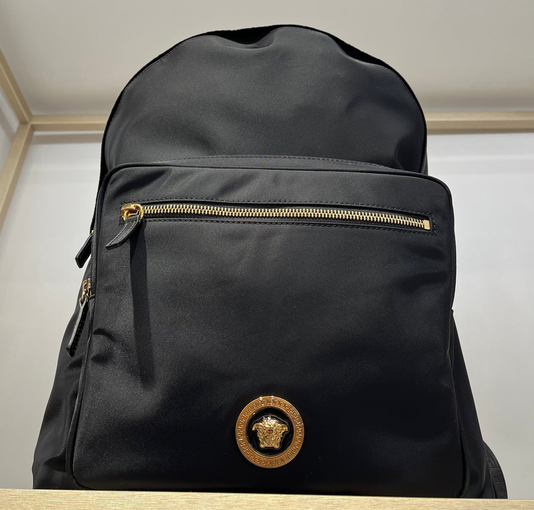 BRAND NEW VERSACE Unisex Nylon Medusa Backpack