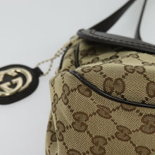 Load image into Gallery viewer, Gucci Canvas GG Monogram Flap Crossbody Bag
