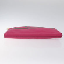 Load image into Gallery viewer, Gucci Pink Calfskin Logo Clutch
