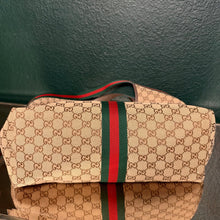 Load image into Gallery viewer, GUCCI GG Monogram Web Large Giglio Tote
