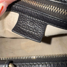 Load image into Gallery viewer, Gucci Calfskin Leather Black Boston Bandouliere Bag
