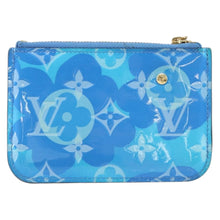 Load image into Gallery viewer, Louis Vuitton Vernis Valentine Key Pouch Light Blue
