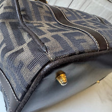 Load image into Gallery viewer, Fendi Zucca Small Boston Bag

