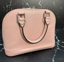 Load image into Gallery viewer, PRELOVED Louis Vuitton Epi Alma BB Rose Ballerine with Twist Wallet BUNDLE
