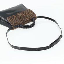 Load image into Gallery viewer, Loewe Velazquez Patent leather Leopard Top Handle Bag
