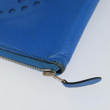 Load image into Gallery viewer, Hermes Evelyne Long Wallet Bleu Hydra
