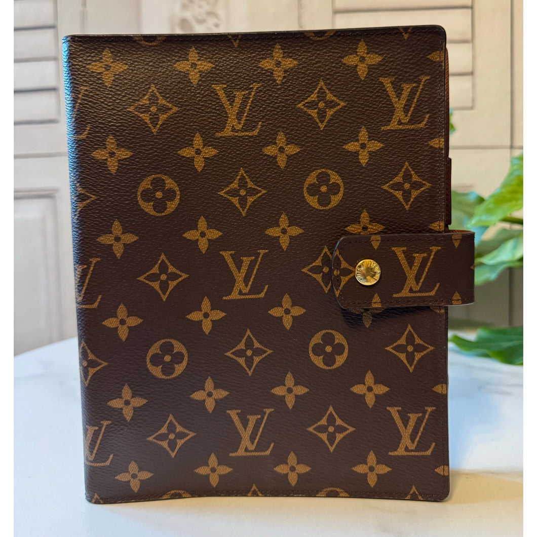 Louis Vuitton Monogram Large Ring Agenda
