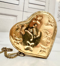 Load image into Gallery viewer, PRELOVED Louis Vuitton Gold Coeur Heart Coin Purse
