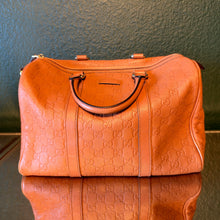 Load image into Gallery viewer, Gucci Guccisima Leather Boston Bag
