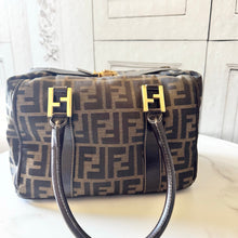 Load image into Gallery viewer, Fendi Zucca Small Boston Bag
