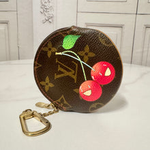 Load image into Gallery viewer, PRELOVED Louis Vuitton X Takashi Murakami Monogram Cerises Zippy Wallet and Cerises Coin Purse Bundle
