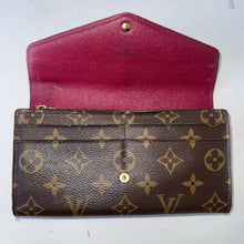 Load image into Gallery viewer, Louis Vuitton Monogram Sarah Wallet NM Fuchsia
