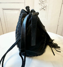 Load image into Gallery viewer, PRELOVED Prada Tessuto Nylon Lace-Up Drawstring Crossbody Bag
