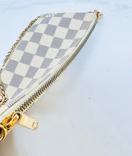 Load image into Gallery viewer, PRELOVED Louis Vuitton Damier Azur Pochette Milla MM
