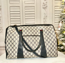 Load image into Gallery viewer, PRELOVED GUCCI Supreme Travel Bag
