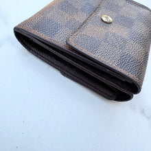 Load image into Gallery viewer, Louis Vuitton Damier Ebene Elise Wallet
