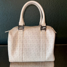 Load image into Gallery viewer, Fendi Zucchino Small Boston Bag
