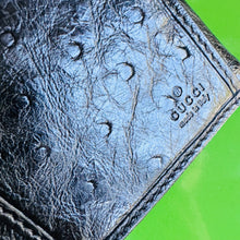 Load image into Gallery viewer, Gucci Ostrich Leather Continental Wallet
