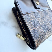 Load image into Gallery viewer, Louis Vuitton Damier Ebene Compact Zippé Wallet
