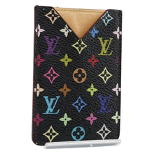 Load image into Gallery viewer, Louis Vuitton X Takashi Murakami Monogram Multicolor Noir Card Case
