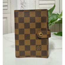 Load image into Gallery viewer, Louis Vuitton Damier Ebene Small Ring Agenda

