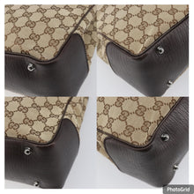 Load image into Gallery viewer, Gucci GG Canvas Bamboo Tote
