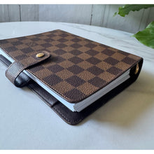 Load image into Gallery viewer, Louis Vuitton Damier Ebene Medium Ring Agenda
