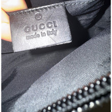 Load image into Gallery viewer, Gucci Jacquard Black GG Monogram Slim Shoulder Bag
