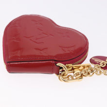 Load image into Gallery viewer, Louis Vuitton Vernis Framboise Coeur Heart Coin Purse
