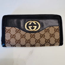 Load image into Gallery viewer, Gucci GG Canvas Zip Wallet
