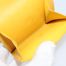 Load image into Gallery viewer, Goyard Goyardine Marigny Card Wallet Yellow

