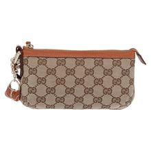 Load image into Gallery viewer, Gucci GG Canvas Wristlet
