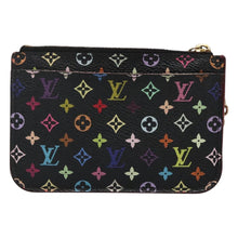 Load image into Gallery viewer, Louis Vuitton X Takashi Murakami Monogram Multicolor Noir Card Case
