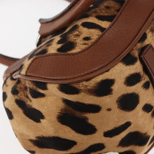 Load image into Gallery viewer, DOLCE &amp; GABBANA Leopard Top Handle Bag
