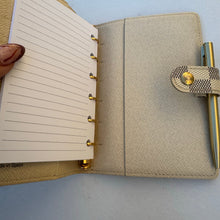 Load image into Gallery viewer, Louis Vuitton Small Ring Agenda Damier Azur
