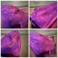 Load image into Gallery viewer, Fendi Purple Suede Baguette
