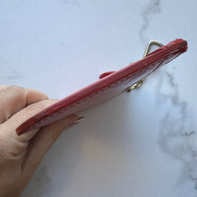 Load image into Gallery viewer, Louis Vuitton Vernis Monogram Card Case Orange Sunset CA4088
