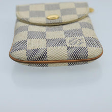 Load image into Gallery viewer, Louis Vuitton Damier Azur Keychain Pouch
