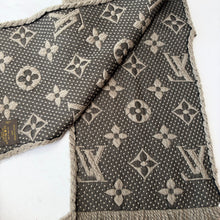 Load image into Gallery viewer, Louis Vuitton Logomania Shine Wool/ Silk Scarf
