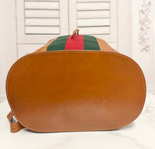 Load image into Gallery viewer, PRELOVED GUCCI Vintage Leather Backpack
