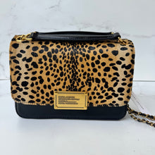 Load image into Gallery viewer, BRAND NEW Marc Jacobs The Plaza Leopard Print Calfhair Bag
