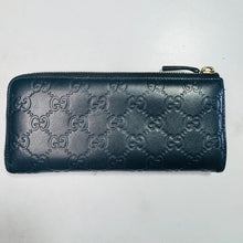 Load image into Gallery viewer, Gucci Black Guccisima Leather Zippy Wallet
