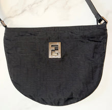 Load image into Gallery viewer, PRELOVED FENDI Zucca Nylon Shoulder Bag
