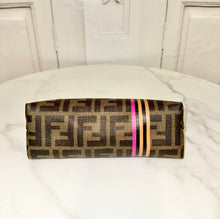 Load image into Gallery viewer, PRELOVED FENDI Zucca Cosmetic Bag
